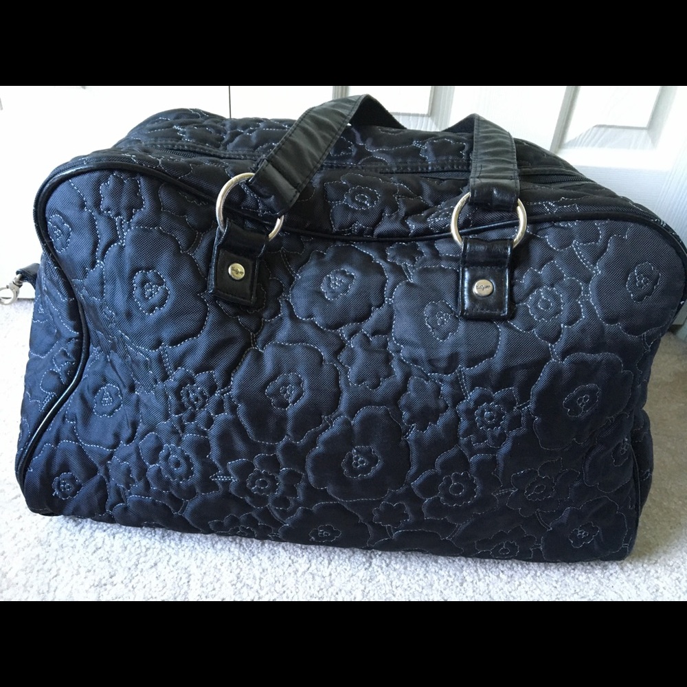 Thirty-one City Weekender in Black Quilted a Poppy